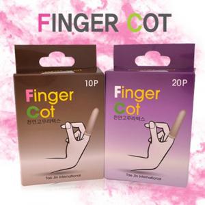 TEMU 핑거코트 손가락콘돔 20p 러브젤 증정