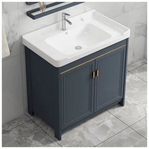 TEMU 욕실 세면대 세면기 하부장 일체형 세면대 하부장 욕실 수납장 욕실장 아메리칸스탠다드 세면대