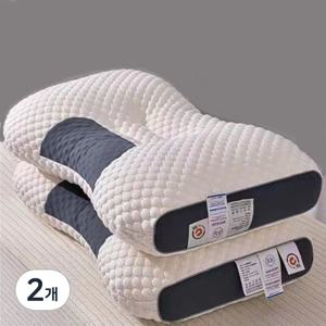 TEMU 1+1 경추 베개 목 편한 쿠션 푹신한 부드러운 숙면 깊은잠 꿀잠 통세탁 가능 웰빙 호텔