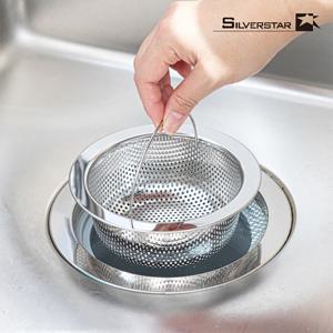 TEMU 304 스텐 배수구 타공 거름망