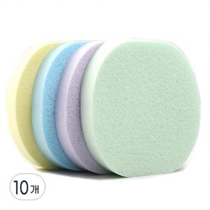 TEMU 10PCS 해면 두께 15mm 7mm 스폰지 15T 클렌징도구 화장소품 세안 스펀지