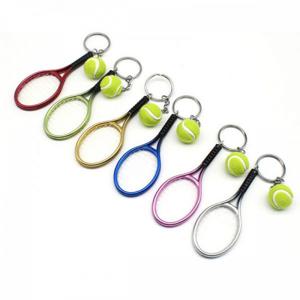 TEMU 테니스키링 라켓 공 스포츠열쇠고리 DD-12391