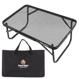 TEMU 브리즈문 원액션 메쉬 미니 캠핑 테이블 좌식 트렁크 차박 백패킹 휴대용 초 경량 식탁|좌식테이블