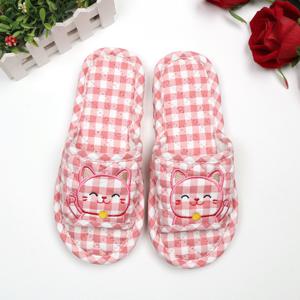 TEMU [] 복고양이 3중 쿠션 층간소음방지 쿠션 면 거실화 거실 실내화 실내 슬리퍼