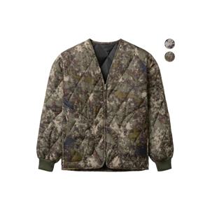 TEMU 모니즈 L~3XL 브이넥 깔깔이 점퍼 퀼팅 자켓 빅사이즈 방한복 군용 내피 겨울 방한 작업복 솜 경량 KKA012