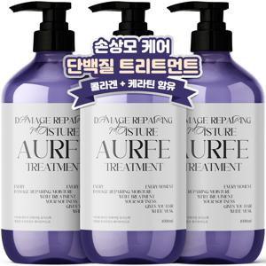 TEMU 2+1 아우페 대용량 트리트먼트 데미지 리페어링 린스 헤어팩 1000ml