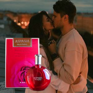 TEMU '영원한 장미의 흔적' 아스파시아 여성 향수는 여성의 불멸의 로맨틱한 감성을 담아내는 고급스러운 향기입니다.