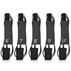 TEMU 1pc 서핑 보드 가죽 끈, 서핑 보드 가죽 끈, 다리 로프, 패들 보드 로프, 서핑 액세서리