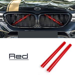 TEMU 2pcs 자동차 스트립 스티커 커버 전면 그릴 트림 스트립 자동차 스타일링 Bmw F01 F02 F10 F11 F06 F12 F45 F46 F48 X1 5/6/7 시리즈