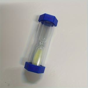 TEMU 1pc, 분 육각 모래시계 타이머 루미너스 모래시계는 밤에도 볼 수 있으며, 안티-낙하 학습 전용 데스크톱 장식 학생 선물 형광성 루미너스 모래시계