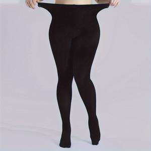 TEMU 여성용 캐주얼 팬티 스타킹, 플러스 사이즈 단색 고허리 부드럽고 신축성 있는 슬림핏 스타킹