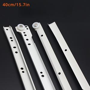 TEMU 4pcs 욕실 캐비닛 서랍 슬라이드 키트 - 교체 서랍 트랙 하드웨어 - 자체 닫는 디자인 - 대부분의 하단/측면 마운트 서랍 시스템에 적합