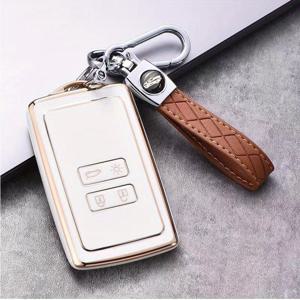 TEMU 르노 카푸처, 콜레오스, 카자르, 메간, 탈리스만, 에스파스, 클리오, 조이, 코레오스, 스케닉, 아르카나, 다시아, 산데로 액세서리를 위한 소프트 TPU 자동차 원격 키 FOB 커버 키 FOB 케이스