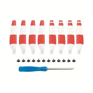 TEMU 8Pcs 프로펠러 DJI Mini 4 Pro & Mini 3 Pro, 교체 프로펠러, 저소음 및 빠른 릴리스 블레이드 프로펠러 날개, DJI Mini 4 Pro & Mini 3 Pro 드론 액세서리와 호환 - Mini 3에는 사용할 수 없음