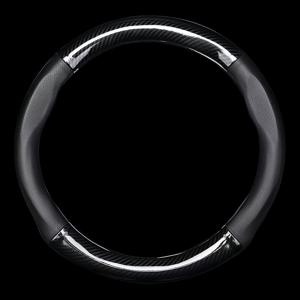 TEMU 폭스바겐, 현대, 혼다, BMW에 적합한 새로운 범용 섬유 가죽 텍스처 핸들 커버, 사계절 미끄럼 방지.