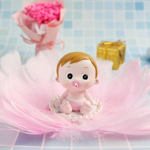 TEMU 생동감 넘치고 귀여운 미니 베이비 장식품, 홈 데코, 데스크탑 및 차량용, 데스크탑 장식품,자동차 장식,장난기 넘치는 디자인,애니메이션 테마,내구성 있는 소재,고품질 레진,장식용 조각상,작은 장식품,새로운 부모님,선물 구매자