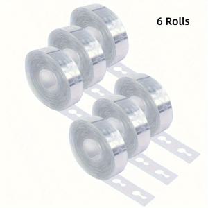 TEMU 6롤 풍선 아치 스트립 - 플라스틱 볼이 있는 강력한 풍선 가랜드 스트립, 전기 불필요, 부활절, 생일, 결혼식, 졸업식, 파티 장식용 - 내구성이 좋고 사용하기 쉬움, 풍선 장식, 이벤트 장식, 장식용 볼