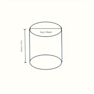 TEMU 1pc 투명 아크릴 디스플레이 스탠드 - 화장품, 쥬얼리, 반지, 인형을 위한 둥근 투명 아크릴 받침대 - 사진 소품 및 장식품을 위한 다재다능한 바닥형 정리함, 쥬얼리 타워