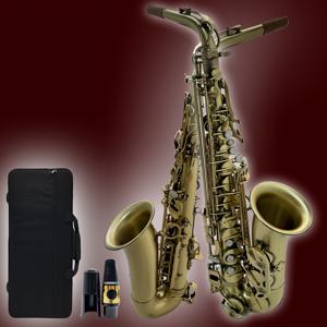 TEMU XINMEL 전문 알토 색소폰 E-플랫 - 클래식 브론즈 마감, 케이스, 리드 및 초보자용 클리닝 키트 포함, 악기, 리드