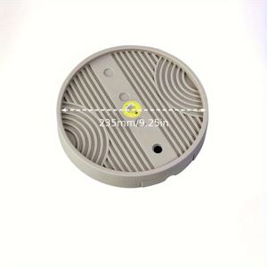 TEMU 1개 모바일 화분 트레이, 물 저장 서랍, 바닥에 보이지 않는 4개의 범용 풀리, 통기성 베이스, 분재용 그린 사일런트 패드, 원예용 화분 액세서리