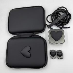 TEMU 6개 블랙 그라데이션 러브 아이폰14프로맥스 충전기 보호 케이스 데이터 케이블 보호 케이스 아이폰13/12/11 충전기 와인더 18/20W 고속 충전 헤드 방수 와인더 남자친구/ 선물