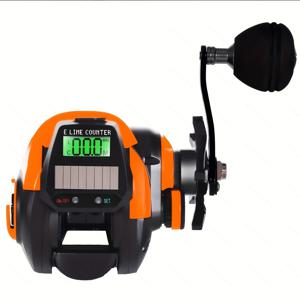 TEMU OUYALINE LED 스크린 전자 베이트캐스팅 낚시 릴, USB & 태양광 충전, 7.2:1 드랙 시스템, 10kg 바닷물 캐스팅, 7+1BB, 7.2:1 기어비, 7.2:1 드랙비, 낚시 태클 박스, 낚시 장비/액세서리 및 장비|낚시대