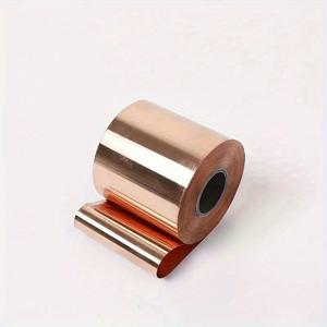 TEMU 순수 구리 시트 롤 - 두께, 산업용 등기 및 공예 금속 포일, 내구성 및 부식 방지, 홈 데코, 프로젝트에 적합, 공예용 구리 포일, 공예 용품, 장식 포일, 고품질 포일, 공예 포일, 산업용 구리 포일, 두꺼운 구리 포일, 부식방지 구, 등기용 구리 포일, 내구성 구리 포일