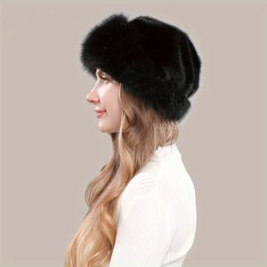 TEMU 여성용 겨울 인조 퍼 이어 플랩 모자 - 따뜻한 드로스트링 클로저, 통기성 & 신축성 있는 핸드워시 가능, 3가지 색상 (화이트/블랙/브라운), 크리스마스, 야외 및 캐주얼 휴일 착용, 겨울 모자, 스타일리시 헤드웨어, 부드러운 질감, 패션 애호가를 위한 방수 소재, 아늑한 재질, 패션 여성용