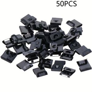 TEMU 50pcs 현대 금속 후크 - 벽걸이 S자형 사진 걸이 클립, 쉬운 설치, 0.3mm 두께, 사진 프레임 및 앨범용