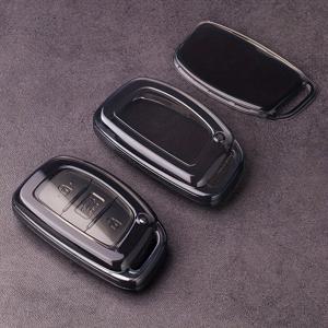 TEMU 현대 엘란트라 투싼 소나타 ix35 스마트 리모컨 케이스 남녀공용 패션 심플 비즈니스 키체인 풀 보호 카 키 커버, 키체인 액세서리,세련된 키체인,스타일리시 커버,내구성 있는 케이스,자동차 액세서리,비즈니스 전문가,현대 운전자