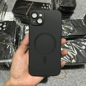 TEMU 아이폰 16 15 14 11 프로 맥스용 마그네틱 케이스 매트 럭셔리 소프트 메탈릭 광택 디자인 카메라 보호기, SDONE