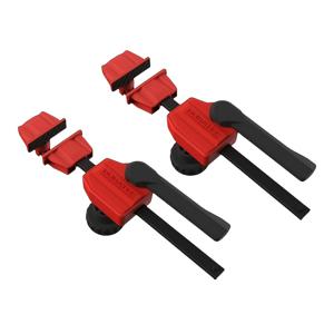 TEMU 2개 Duratec 수평 고정 클램프, ABS 재질, 조립 불필요, 퀵픽 작업대 액세서리, 20mm 구멍, 목공용 70kg 클램핑 힘