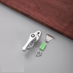 TEMU 1개 초승달 창문 잠금장치 - 방범 & 시프트 보안 후크, 홈 개선용, 창문 액세서리, 홈 리노베이션 용품