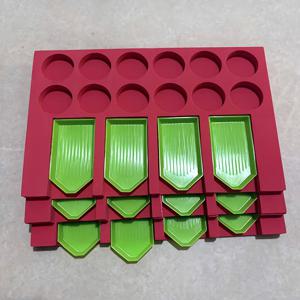 TEMU 12개 3층 페인팅 트레이 세트, EVA 보관 정리 키트, 보석 만들기 및 공예용, DIY 자수 도구 캐디, 펜 및 비즈 보관함 포함