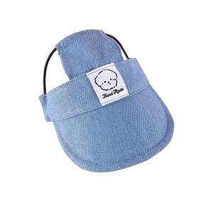 TEMU 귀 구멍이 있는 애완견 모자, 조절 가능한 야구 모자, 소형 중형견용 썬햇, 아웃도어 하이킹 펫 모자, 강아지 액세서리