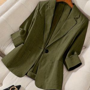 TEMU 여성 패션 수트 재킷, 우아한 클래식 자켓, 프로페셔널 복장, 직업용 워드로브, 고전적인 디자인, 스타일리시 수트, 구조화된 사이루엣, 맞춤형 핏, 싱글버튼 재킷, H라인 컷, 비즈니스 및 작업을 위한 세련된 여성 정장
