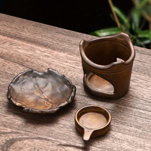 TEMU 화재 방지 향로 1개, 가정용 실내 아로마 디퓨저, 일본 차 로스팅용 샌달우드 지지대, 가정 장식용 향로, 방 장식, 요가, 캠핑, 정원, 파티오, 클래식 캔들 라이트 디너 소품, 티 파티에 적합