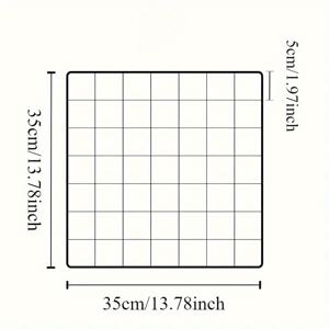 TEMU 모던 메탈 그리드 아트 & 포토 랙 - 클래식 스타일 내구성 있는 디스플레이 브래킷, 데스크탑 스탠드, 주얼리 부스 랙 - 다용도 홈 데코 오거나이저, 슬릭 디자인 그리드 벽 액세서리