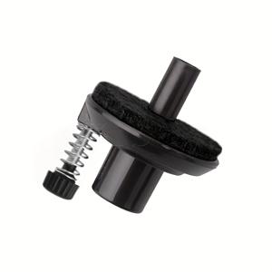 TEMU 1개 - 프로페셔널 하이햇 심벌 스탠드 홀더, 드럼 액세서리용 심벌 스탠드 지지대, 조절 가능한 블랙 펠트 라운드 베이스, 드럼 심벌 홀더 브래킷, 드럼 하이햇 스탠드, 심벌 슬리브, 드럼 악기 부품 액세서리