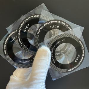 TEMU 【4개】새로운 강력한 블랙 자석 스티커, 아이폰 14/14 프로/14 프로 맥스/ 프로/15 프로 맥스/16/16 프로/16 프로 맥스 및 삼성 갤럭시 S25/S25+/S25 울트라 호환 가능. 휴대폰 홀더 및 카드 지갑에 안전하게 부착