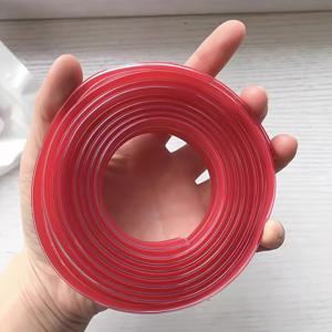 TEMU 10m 투명 충돌 방지 테이블 코너 보호대 - 탄성 접착 뒷면, 전원 불필요, 간편한 설치, 스크래치 방지, 가정, 사무실, 병원용