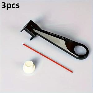 TEMU 3개 및 자동차 체인 청소 및 유지 보수 도구 | 체인 오일 스프레이, 왁스 스프레이, 클리너 노즐 포함 - PUKAMAM 브랜드, 플라스틱, 비전기식|오일스프레이