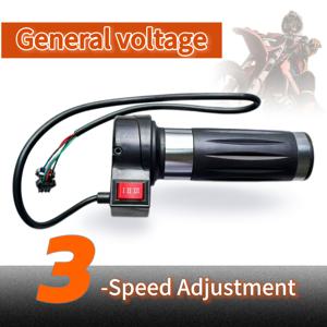 TEMU 범용 전기 자전거 모터사이클 스쿠터 스노우모빌 핸들바 그립, 3단계 조절 가능, 전기 자전거 및 모터사이클 액세서리