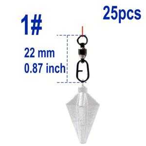 TEMU 25개 강력한 낚시 스위블 스냅 커넥터, 볼 베어링 시스템, 담수 및 해수 호환 스플릿 링 클립, 잉어, 루어 및 멀티피쉬 리깅용 낚시줄 스플라이스 (파워 클립 스냅)