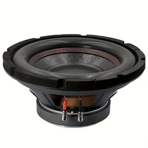 TEMU 10인치 서브우퍼 스피커 최대 출력 400W/4Ω/88dB/자석 강철 사이즈 140mm/철제 베이스 스탠드/캐논 사이드 페이퍼 베이스 스피커 오디오 품질 향상용 사운드 퀄리티 저음 부드럽고 풍성한 사운드로 배터리 없이도 간편 설치 가능