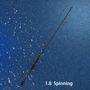 TEMU UL Tuning 낚싯대 단단한 탄소 낚싯대 고감도 낚싯대 낚시 1.8M 2.1M 크기 직선 핸들 총통 유니버설 긴 거리 던지기 금속 프레임 세라믹 가이드 링 부드러운 릴리즈 노 노트 빠른 낚싯대