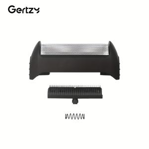 TEMU GERTZY 전기 면도날 - 전문 면도 액세서리, 날카로움 유지, 미세 면도 및 배터리 필요 없음, 수염, 콧수염, 털 제거용 - 교체 가능한 헤드 및 보관 케이스 포함, 관리 도구, 세련된 가제트 디자인, 금속 마감