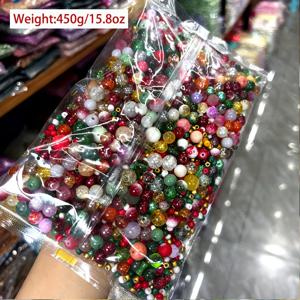 TEMU /백 DIY 유리 쌀 비즈 스트링 비즈, 할로윈 및 크리스마스 DIY 비즈 장식, DIY 보석 만들기 액세서리, 팔찌 목걸이 귀걸이 액세서리, 우아한 DIY 선물