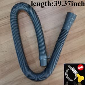 TEMU 1개 헤비듀티 RV 배수호스 - 118.18인치 두꺼운 디자인 유연한 고무 범용 하수구 어댑터, RV, 캠핑카, 세탁기 배수를 위한 - 내구성 있는 캠핑 액세서리, 캠퍼 수도공사, 강화된 어댑터, 오래가는 소재, 튼튼한 제작, 야외 활동을 즐기는 이들에게 적합