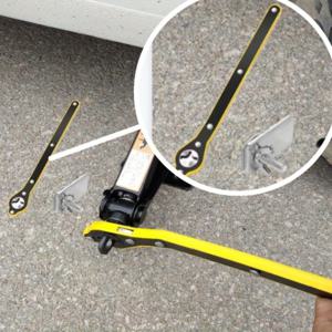 TEMU 2개 세트 헤비듀티 금속 타이어 잭 렌치 세트, 유니버설 어댑터 포함, 360° 회전 노브, 방청 장착 긴 손잡이 가위 리프트 - , SUV, 차량용 쉬운 제거 및 설치 도구 | 인체공학적 그립 디자인 | 견고한 구조, 차량 유지보수, SUV 도구, 전문가용 도구, 정밀 공학, 고강도 소재, 자동차 리프팅 장비, 차고 전문가, 자동차 애호가